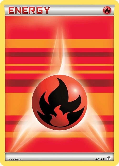 Generations Fire Energy #76/83